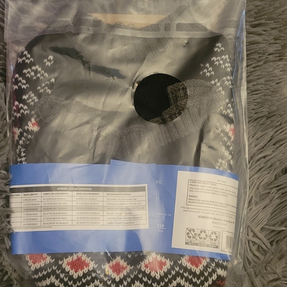 Life Soft Knit "Naughty or Nice" Sweater For Dog/Cat - Picture 5 of 5